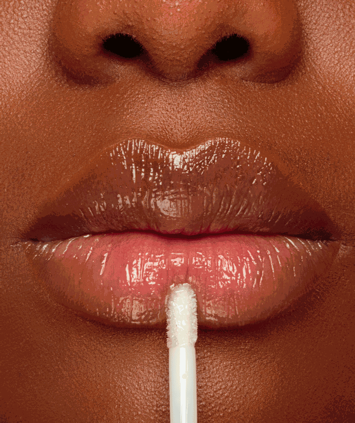 boca com gloss incolor para make natural