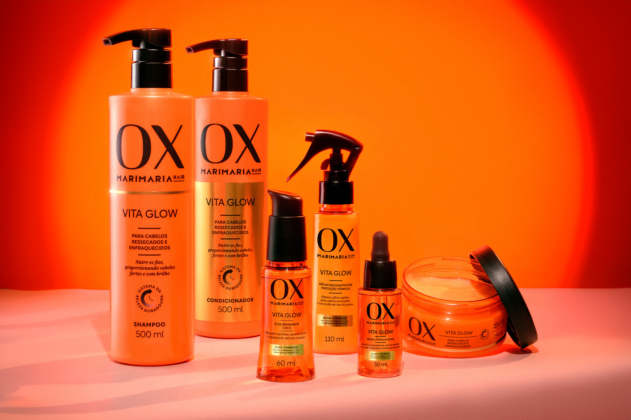 OX Vita Glow – Cabelos hidratados e fortes!